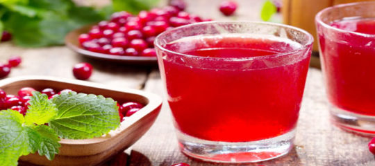 Jus de canneberge